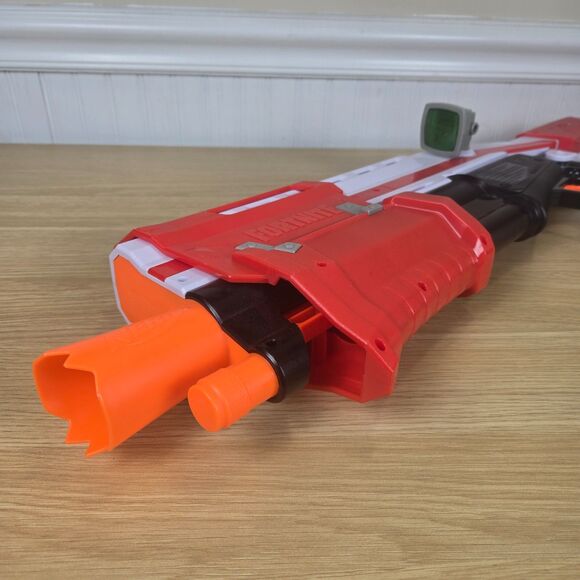 NERF Fortnite Bossmerg-12 Tactical Shotgun Dart Blaster with Scope! - Picture 4 of 5